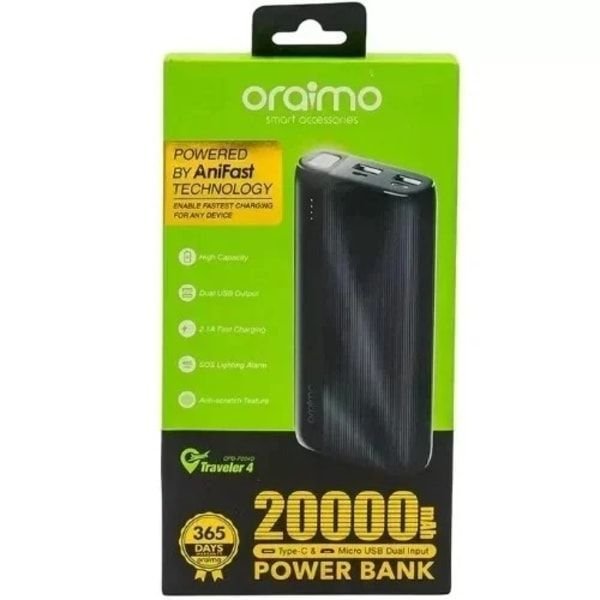 Power back Oraimo